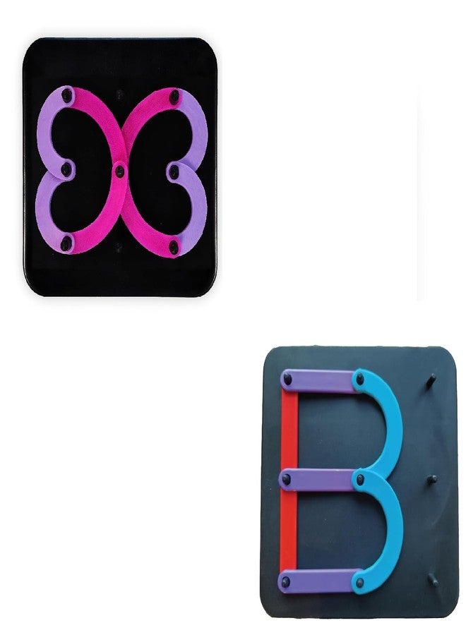 ROKTRY Multi Activity Construction Puzzle Toys for Kids,ABC Toys for Kids,Improves Vocabulary Educational &Creativety,Alphabets Numbers Shapes Puzzles ,Multi Activity Toys for Age Group of 3 + Year - Image 2